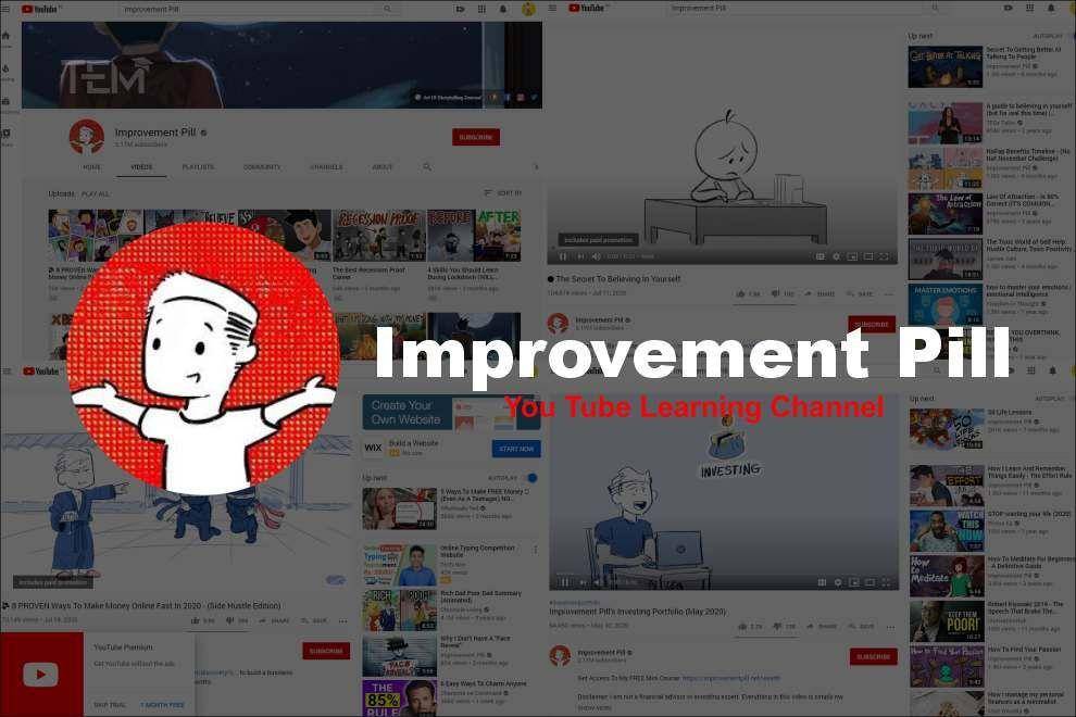 self improvement YouTube channels
