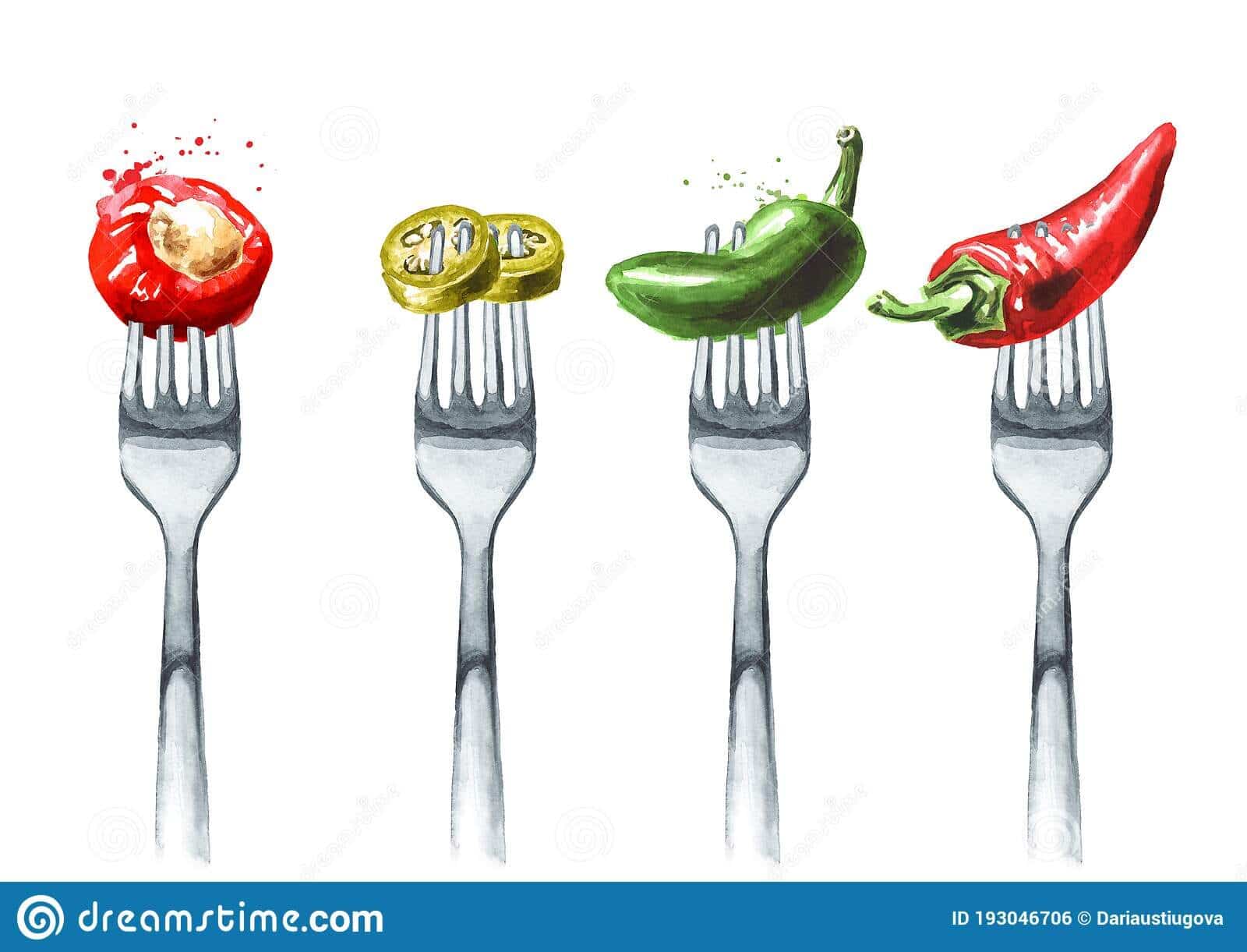 chili-pepper-hot-jalapeno-stuffed-pepper-fork-concept-diet-healthy-eating-hand-drawn-watercolor-illustration-chili-193046706-6666160