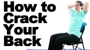 how to crack lower back