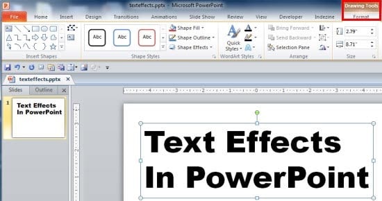 how to curve text in powerpoint