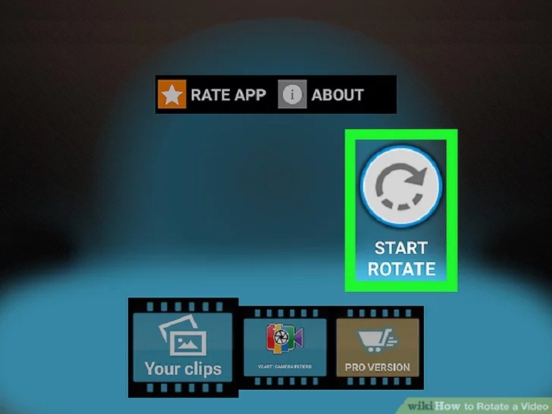 how to rotate video